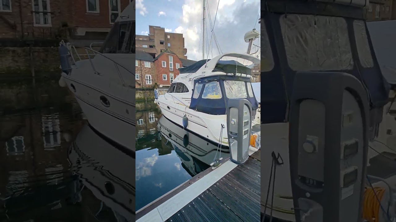 ⁣Otro cliente, otro trabajo. 😁#tapicerianautica #navegar #trabajandoenlondres #barcos