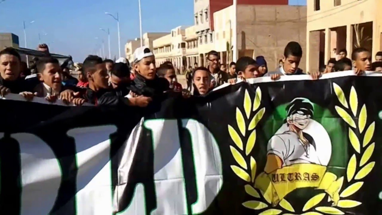 Deplacement ULTRAS SOLDIERS à wlad Berhil( 09/02/2014) + CORTEGE - crob vs UJST