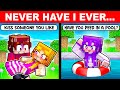 I played never have i ever with my crazy fan girls minecraft