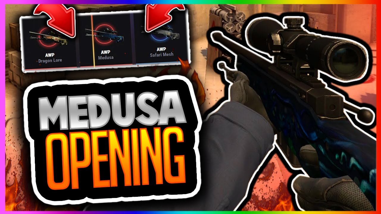 CSGO BETTING: AWP MEDUSA OPENING!!! ALL OR NOTHING Case Opening! (CS GO ...