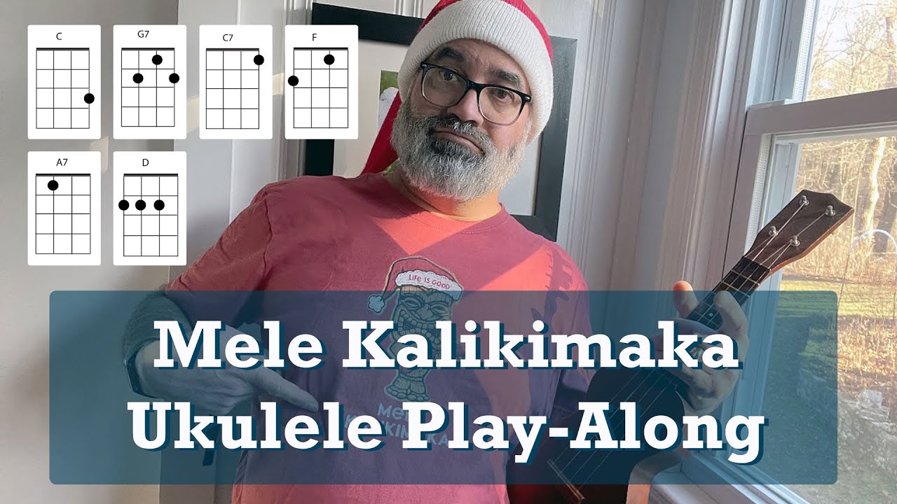 Mele Kalikimaka Ukulele Play Along With Chords Lyrics YouTube Mele kalikimaka ukulele play along with chords lyrics youtube