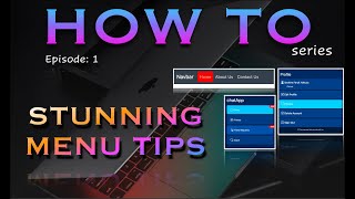 How To | 001: Design a Menu Indicator That WOWS Your Users screenshot 1