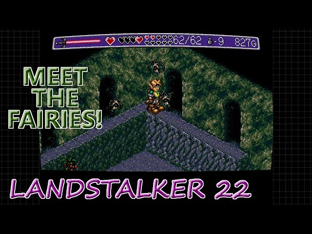 Raro Jogo Sega Mega Drive Land Stalker Estado de Novo Completo