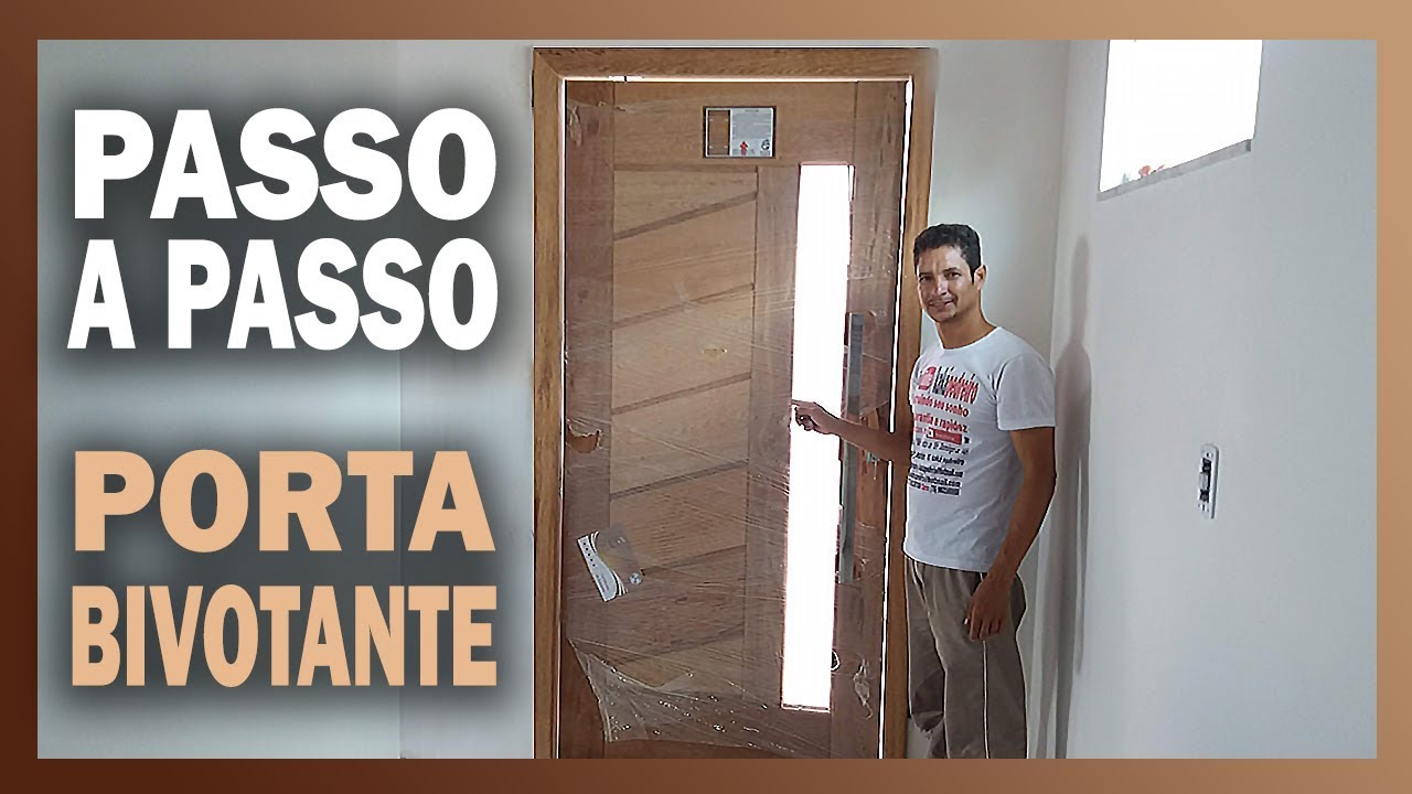 PORTA PIVOTANTE | VEJA O MELHOR PASSO A PASSO PARA INSTALAR! - YouTube