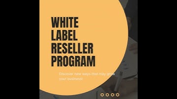 White Label reseller program YouTube Square Ad