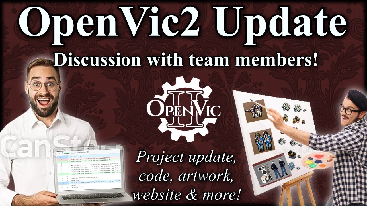 OpenVic2 Update Stream! Progress, art & much more!