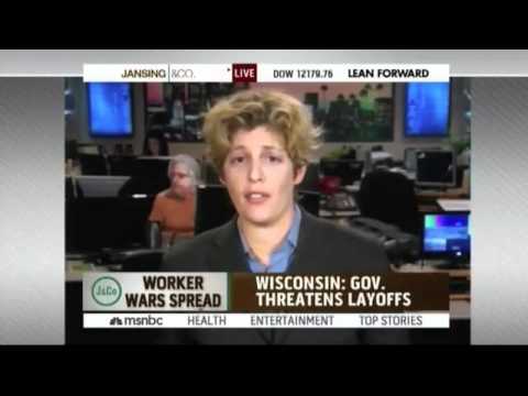 Sally Kohn Weighs In On Wisconsin -- MSNBC Jansing...