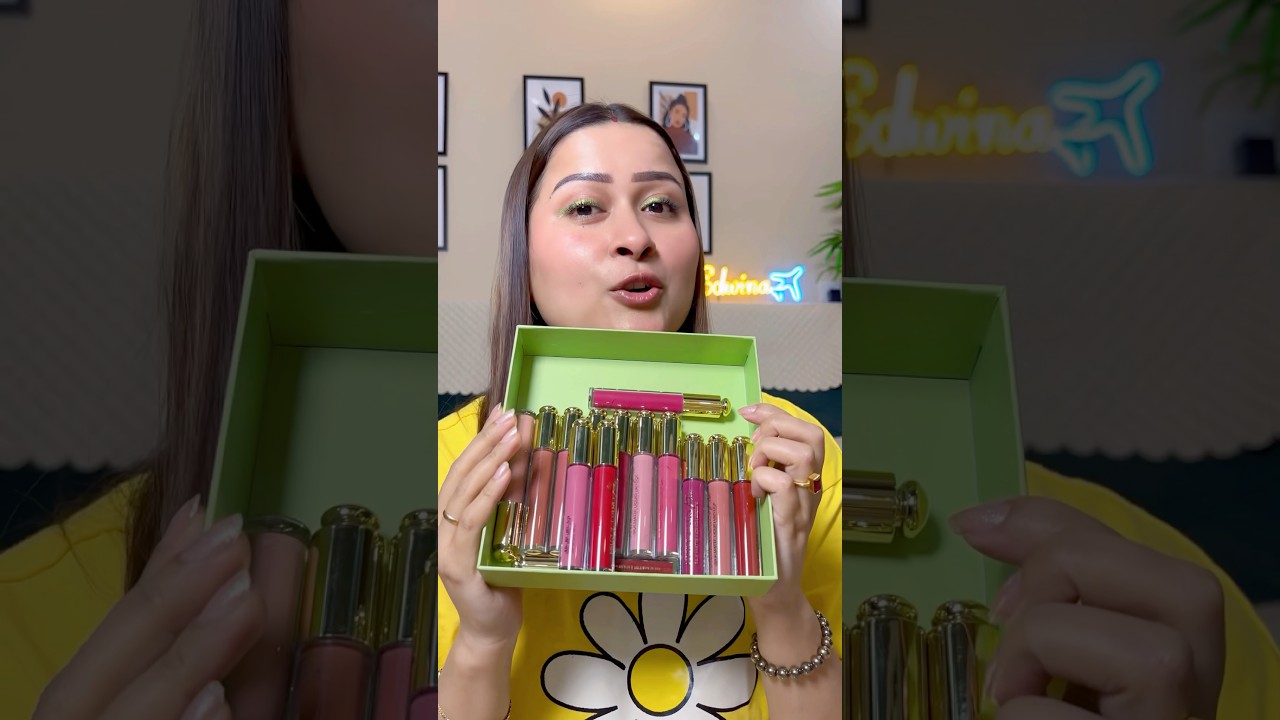 Swatching all the lipshades from PARUL GARG Beauty ✨💋 