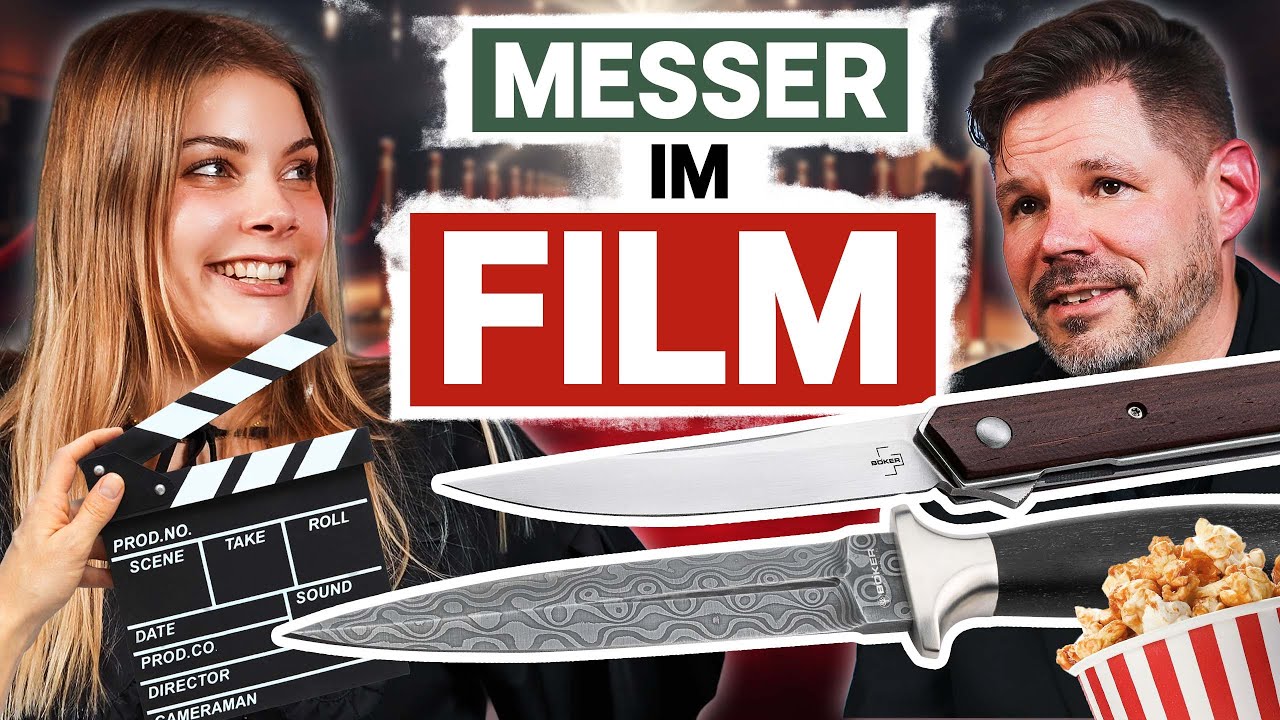 IKONISCHE MESSER in FILMEN 🎬🔪 Kultige EASTER EGGS und FILMMESSER auf der großen Leinwand 📽 | Böker