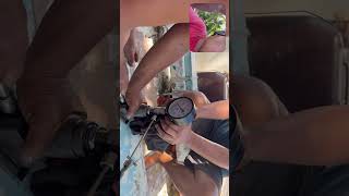Injector pressure test 4d32 engine