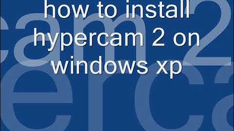 how to install unregistered hypercam 2 on windows xp (working 2024)