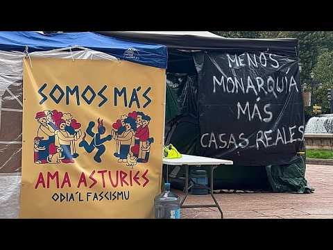 Las acampadas por la vivienda llegan hasta los Premios Princesa, mientras se extienden por Europa