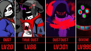 Timeline: What If Dust!Sans Never Stopped Gaining LV?