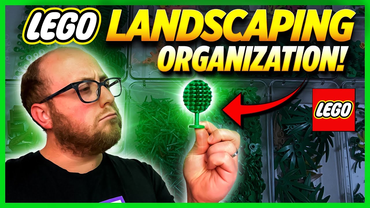 🌿 Sorting My LEGO Greenery! 🌿