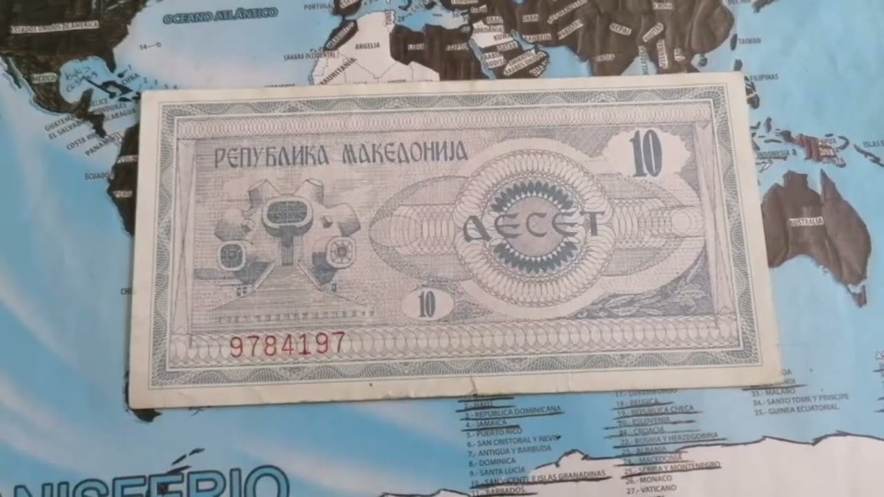 El Makedonium de Krusevo en Billete de Macedonia 😯👌🌎
