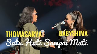 Baby Shima & Thomas Arya Satu Hati Sampai Mati Live Milenia 2024