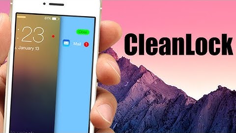 CleanLock - Customize Notifications On Your LockScreen