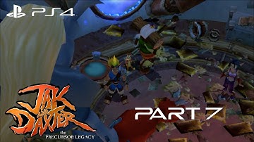 Japanese Dub Jak & Daxter: The Precursor Legacy Walkthrough Gameplay Part 7 - Spider Cave