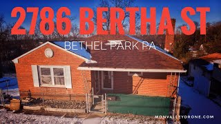 2786 Bertha St, Bethel Park PA