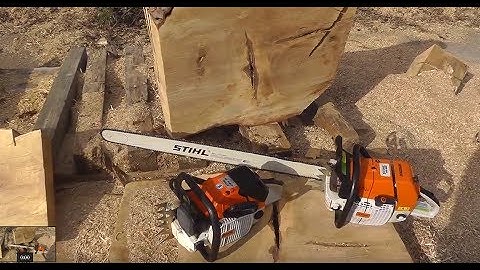 Stihl 084 vs MS880 Ported 41" Bar - RS chain