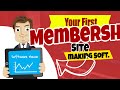 Your First Membership Site