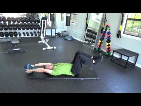 Medball Tabletop Pull Over