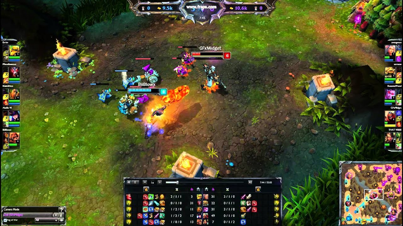 League of legends Zed Vs Brand Outplayed