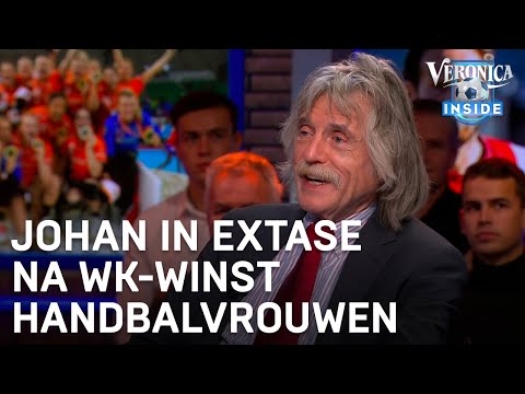 Johan door het dolle heen na WK-winst handbalvrouwen | VERONICA INSIDE