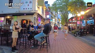 Boat Quay Singapore | Sep 2022 [4K]