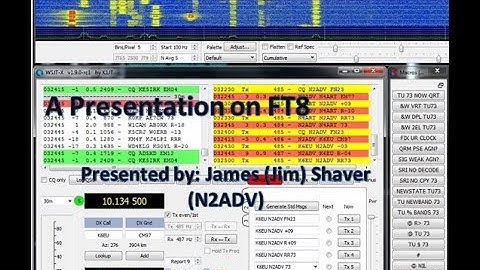 FT8 - Description, Myths, and Operation