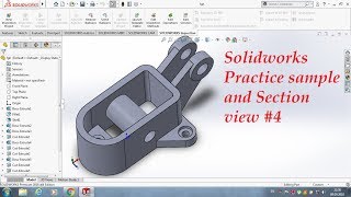 Practice Features for CSWA Exam #4 /SolidWorks Profile