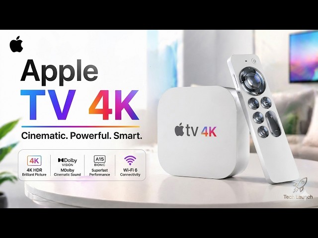 Apple TV 4K 2026 First Look: A18 Chip Faster, Smarter & Cheaper
