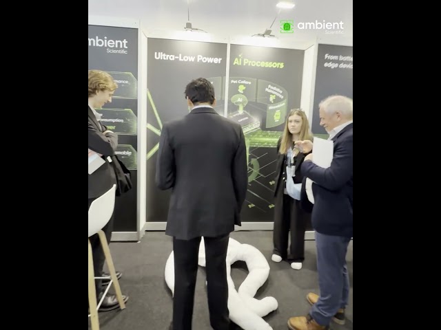 Ultra-Low Power Edge AI Demo | Embedded World 2026 Highlights #edgeai  #embeddedsystems #aihardware