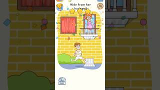 DOP 5(delete one part) game 🎮level 37ll Hide form her husband😨#views #viral #dop5 #develop#gaming