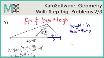 KutaSoftware: Geometry- Multi-StepTrig Problems Part 2