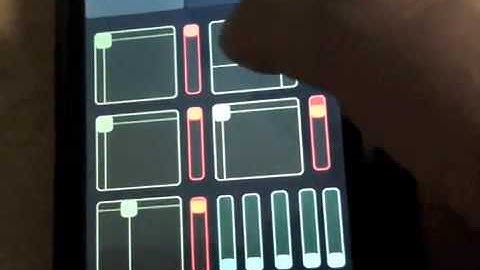 Ehrentouch 1 / TouchOSC & Reaktor thru OSCulator