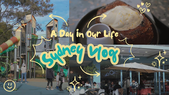 A DAY IN OUR LIFE 🇦🇺 | Best Playground, Aesthetic Brunch Spot & Wagyu Stop in Strathfield