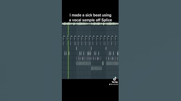 Making a beat using a vintage vocal sample off Splice