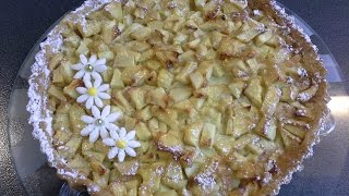 Tarte aux pommes facile et rapideطارطة بالتفاح سهلة واقتصادية