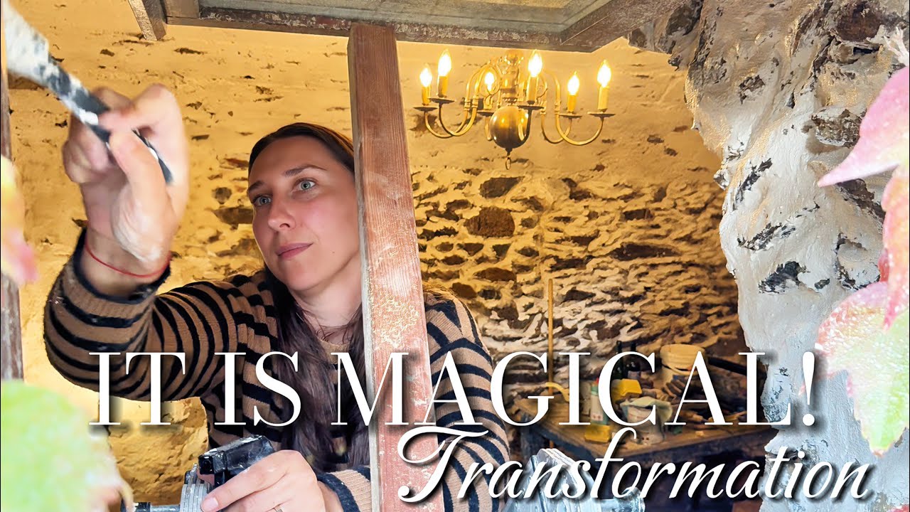 BIG Transformation! Wine Cellar renovation! - YouTube