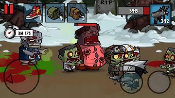 zombie age 3 clown critical snipe defend wall alone | android gameplay part 825