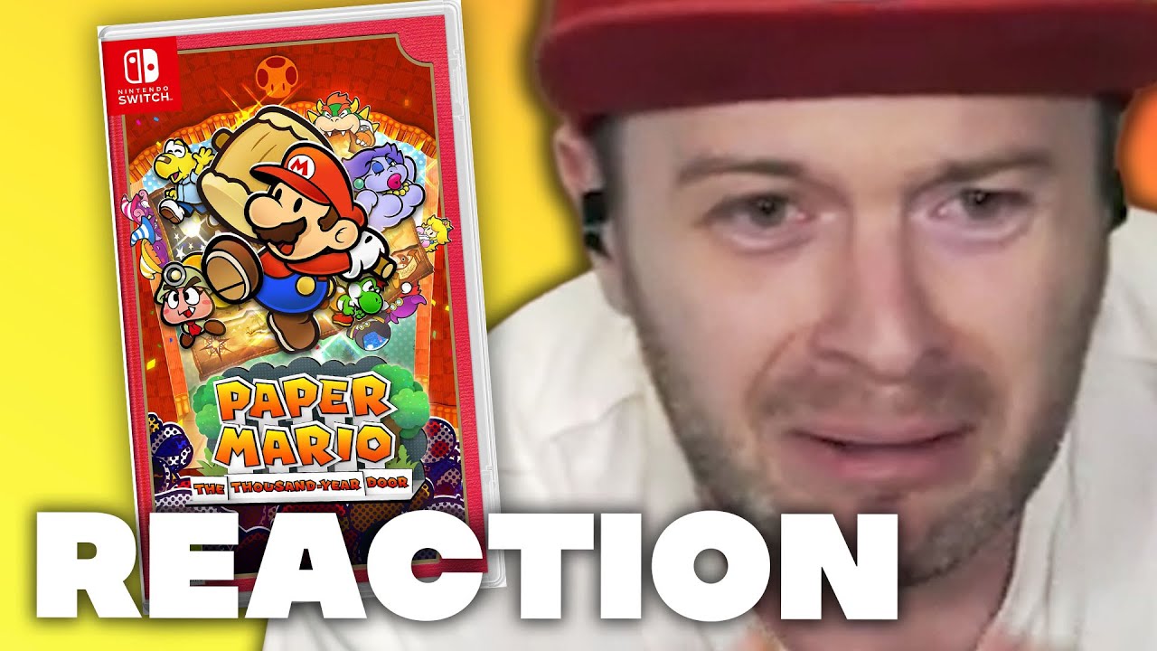 Die EMOTIONALSTE Reaction!🥹 Domtendo reagiert auf Paper Mario 2 Switch | Domtendo Clip