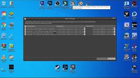 Lightning Energy Projectile in UE4 Timelapse