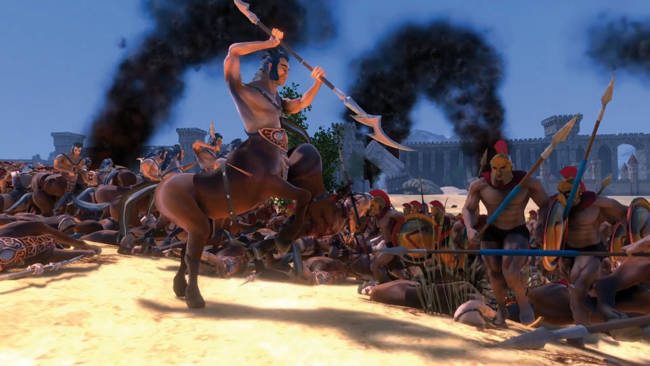 5,000 CENTAUR VS 10,000 SPARTANS - UEBS MOD - Ultimate Epic Battle Simulator