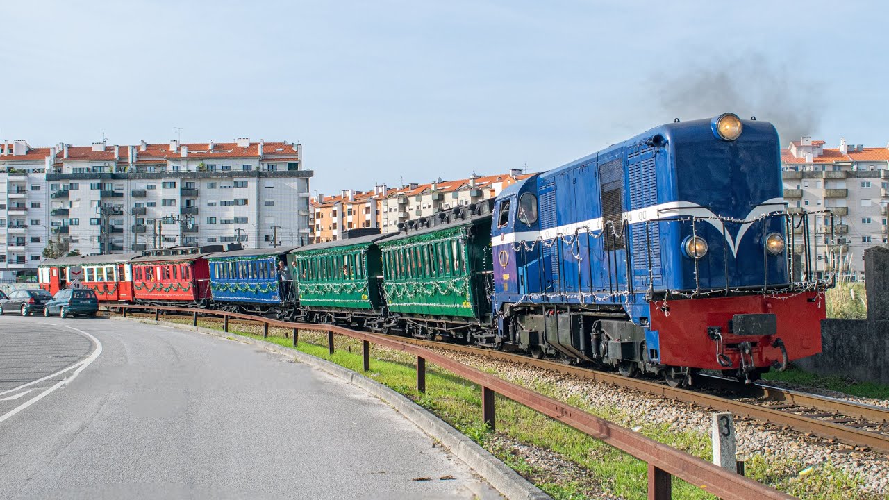 Comboio Histórico do Vouga em 📍 Aveiro 📍. CP 9004+Composição Histórico.