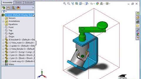 Solidworks 1 Creating Sub Assemblies