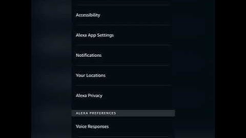 Alexa App - How to change location