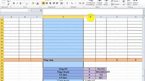 Lên sổ cái từ sổ nhật ký chung- Thầy Nam