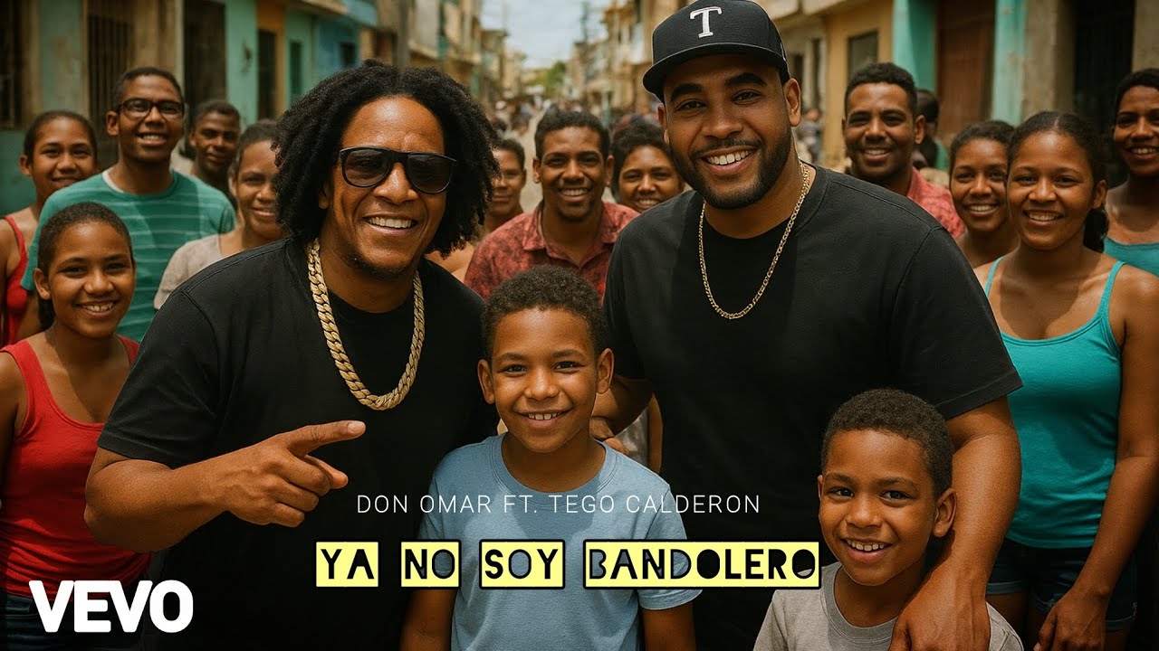 Don Omar Ft. Tego Calderon - Ya No Soy Bandolero ( Oficial IA Video) 