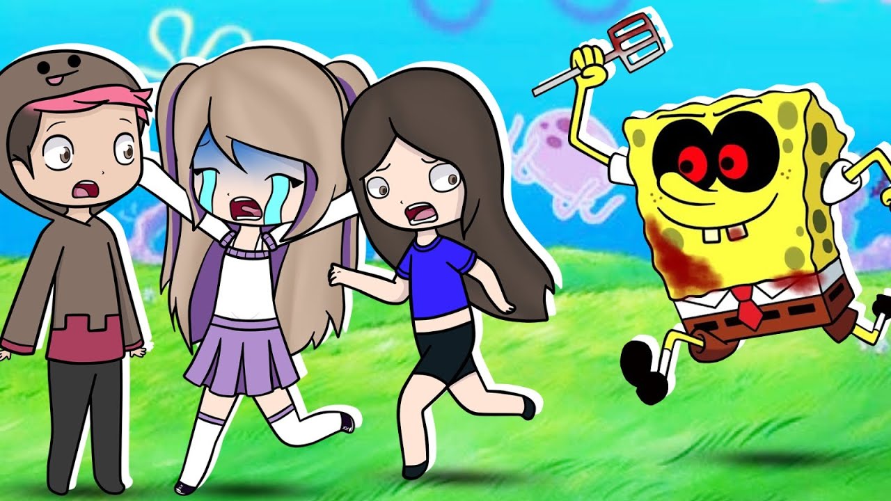 ESCAPAMOS DE BOB ESPONJA.EXE EN ROBLOX CON EL TEAM! 24 HORAS EN FONDO DE BIKINI 😂🧽🌊